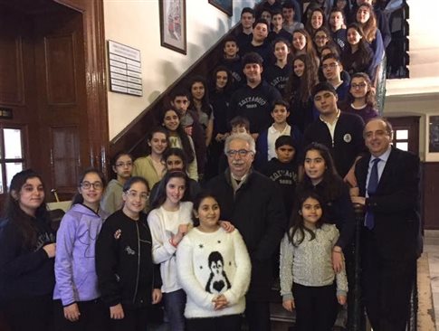 Το σχολείο του στην Πόλη επισκέφθηκε ο υπουργός Παιδείας Κ.Γαβρόγλου