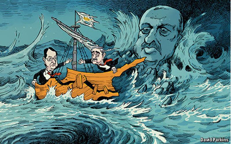 Economist: Η λύση του Κυπριακού επαφίεται στον Ερντογάν 