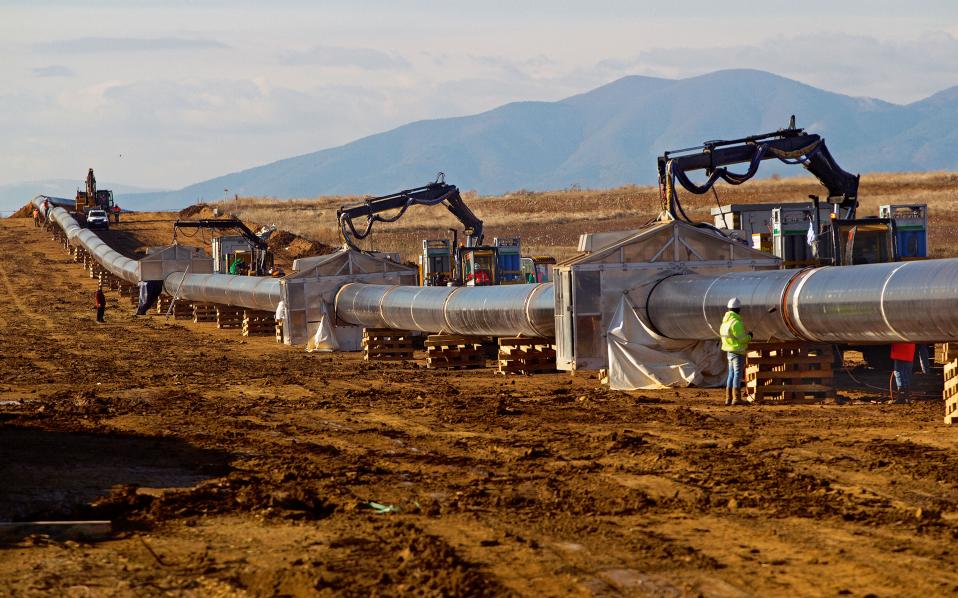 Ο ΤΑΡ έξω από την Κομοτηνή. Τα 550 από τα 878 χιλιόμετρα του αγωγού θα διασχίσουν τη Βόρεια Ελλάδα. Φωτογραφίες: Αλέξανδρος Αβραμίδης