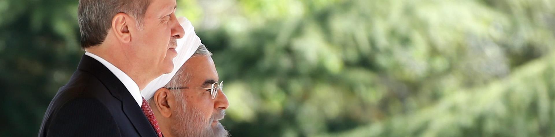 A large crowd in Istanbul protested in December against the involvement of Iran in the Syrian conflict and the attacks on Aleppo [Sedat Suna/EPA]