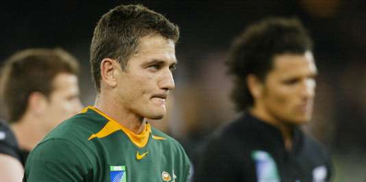 Joost van der Westhuizen, le 8 novembre 2003.