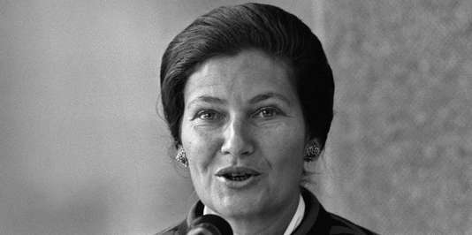Simone Veil, le 16 septembre 1976.