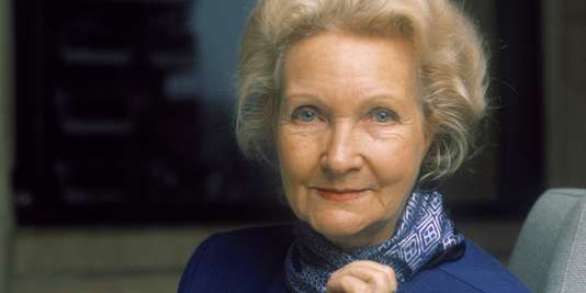 Evelyne Sullerot, en 1987.