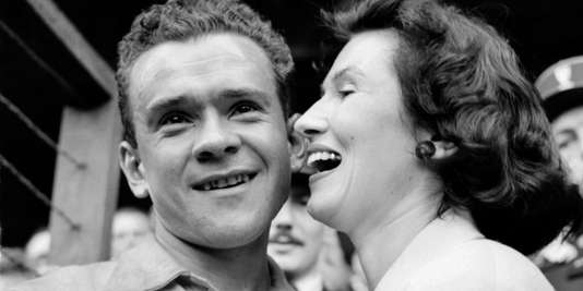 Roger Walkowiak, le 28 juillet 1956.