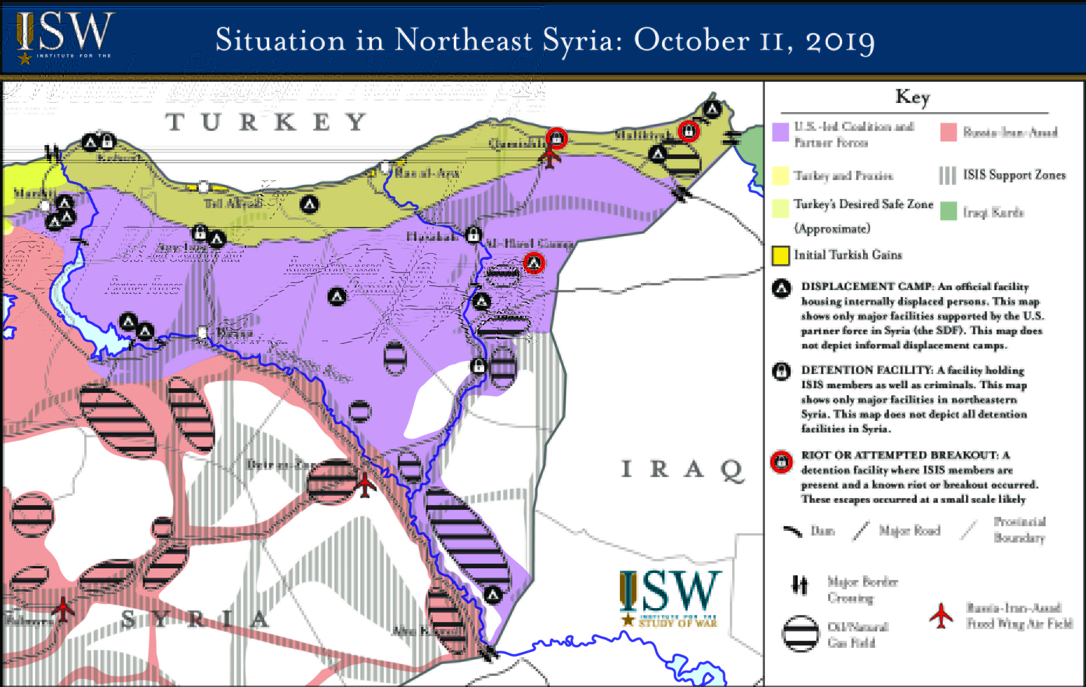 MAP TURKEY’S NEW SYRIA OFFENSIVE Ανιχνεύσεις