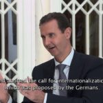 Ο Μπασάρ αλ-Άσαντ απαντά στα ερωτήματα των Σύρων για το βόρειο τμήμα της χώρας (2/2)