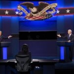 Final presidential debate between US President Donald J. Trump and Democratic candidate Joe Biden at Belmont University