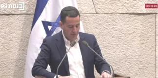 Η ισραηλινή Κνεσέτ συζητά την τουρκική απειλή σε ιστορική διακομματική συνεδρίαση