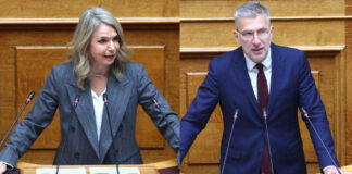 Μ.Αποστολάκη κατά Α.Σκέρτσου: «Πήγατε στο σπίτι του Ξυλούρη να δείτε ποδοσφαιρικό αγώνα»