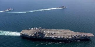 Οι Φρουροί της Επανάστασης του Ιράν λένε ότι «έπληξαν» το αμερικανικό αεροπλανοφόρο USS Abraham Lincoln